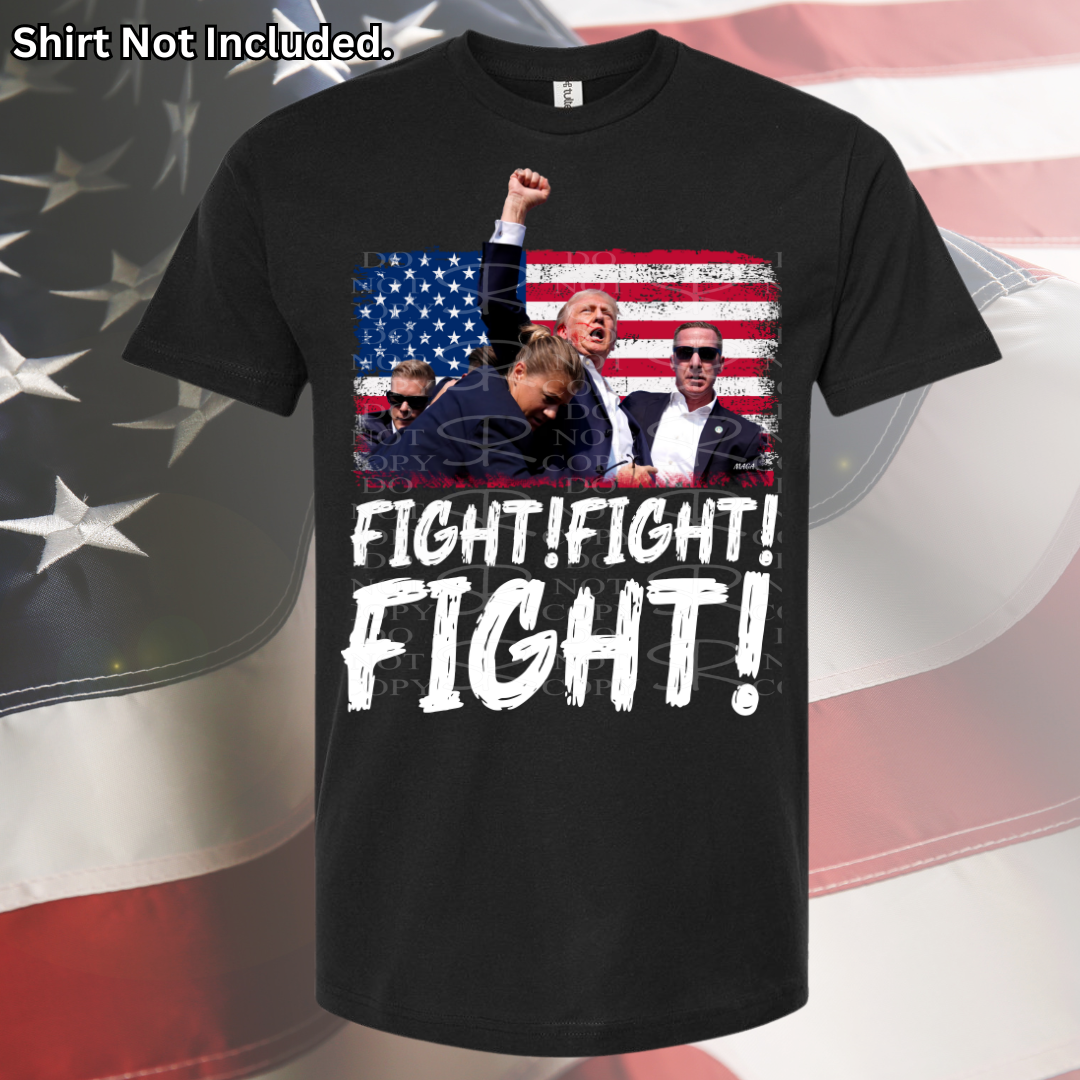 16 Sheets Trump 2024 Iron On Transfers - DTF Ready Heat Transfer Vinyl For T-Shirts