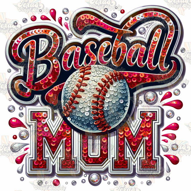Cool Baseball Mom - Full Color Vinyl Stickers (SHIPS IN 3-7 BUS DAYS) – Smashing Ink Vinyl