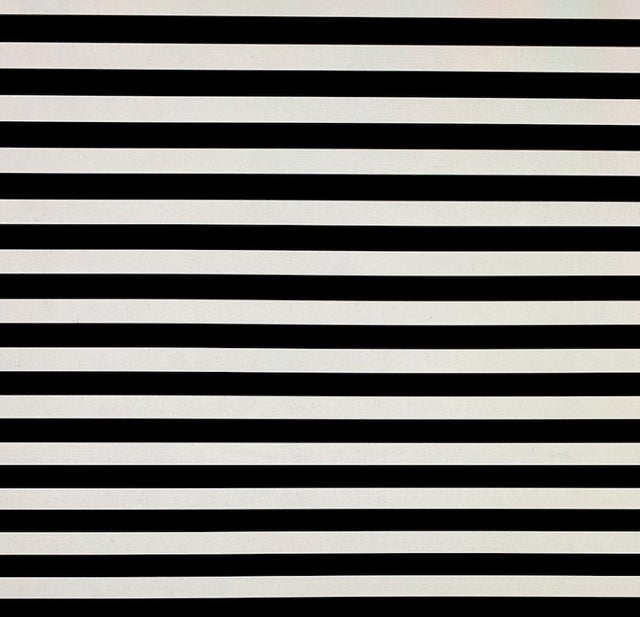 12x12 Patterned Heat Transfer Vinyl - Thin Stripe Black & White