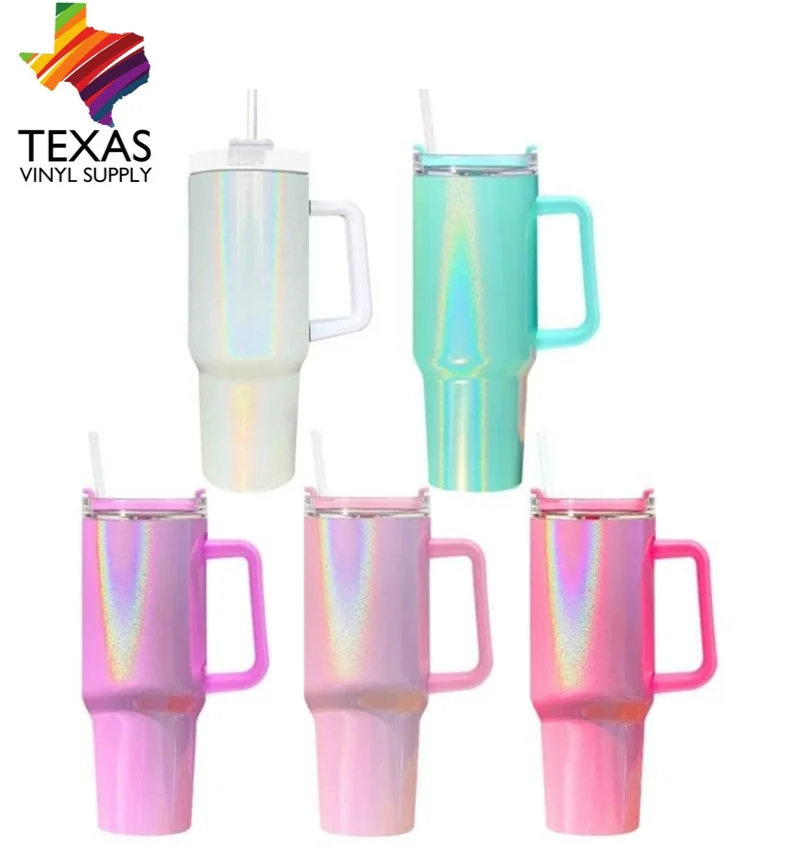 40oz Insulated Stainless Steel 30 Oz Sublimation Tumblers With Handle, Lid,  Straw, And Stan Logo Perfect For Coffee And More! From Babynice125, $3.48