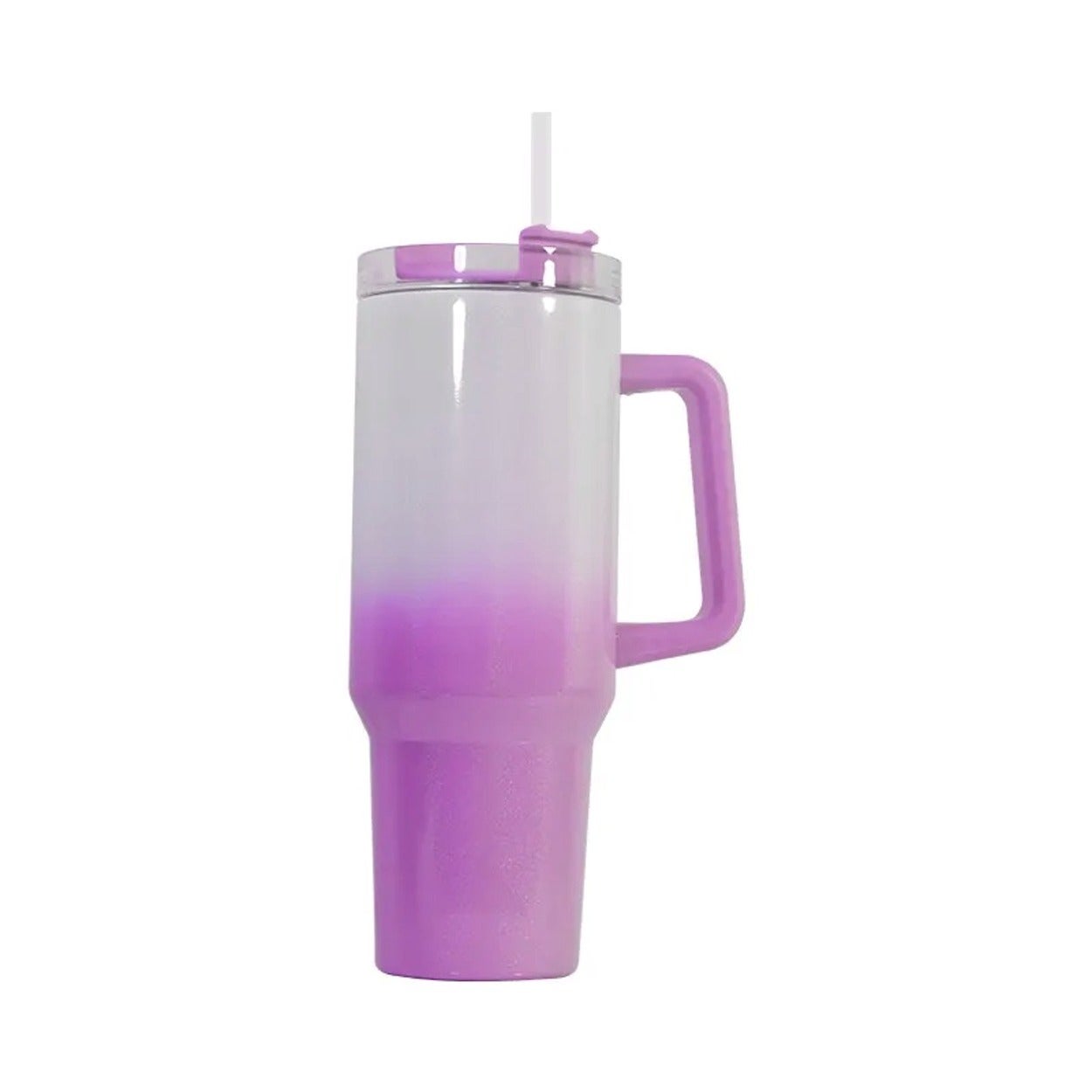 Custom 40oz Sublimation Tumbler with Handle Lavender – Sweet Tempting  Creations LLC