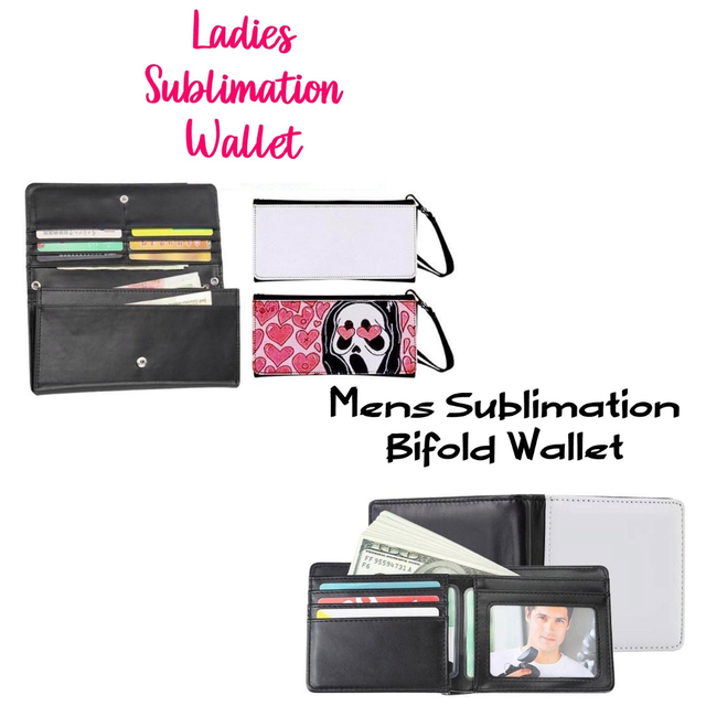 Ladies sublimation wallets – Cotton Pickin Blanks